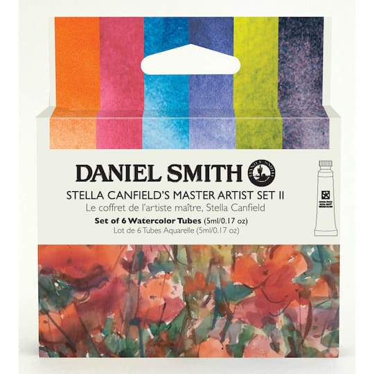 Daniel Smith Stella Canfield&#x27;s 6-Color Master Artist Watercolor Set II